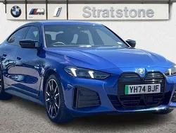 Blue Used 2025 BMW i4 Comfort Edition Sedan | £49,499 (Fair price)
