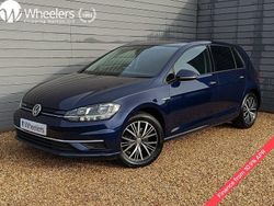 Blue Used 2018 VW Golf VII SE Hatchback | £11,990 (Fair price)