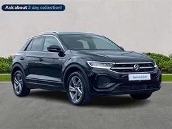 Black Used 2024 VW T-Roc R-line SUV | £26,999 (Fair price)