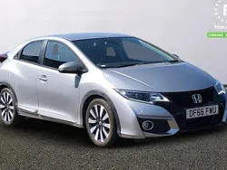 Silver Used 2016 Honda Civic SE Plus Hatchback | £12,399 (Fair price)