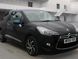 Black Used 2015 DS Automobiles DS3 DSport Hatchback | £4,181 (Fair price)
