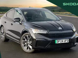 Black New 2024 Skoda Enyaq iV SportlinePlus SUV | £34,495 (Fair price)
