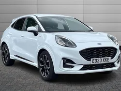 Frozen white Used 2023 Ford Puma ST-Line X Hatchback | £17,500 (Fair price)