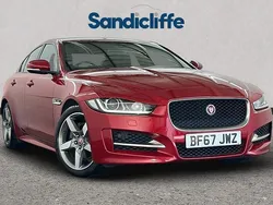 Red Used 2017 Jaguar XE R-Sport Sedan | £12,545 (Fair price)