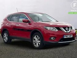 Red Used 2017 Nissan X-Trail Acenta SUV | £13,599 (Fair price)