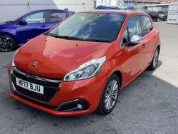 Orange Used 2017 Peugeot 208 Allure Hatchback | £7,495 (Fair price)