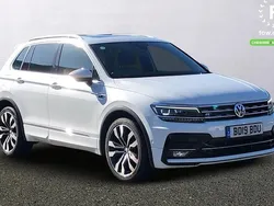White Used 2019 VW Tiguan R-line SUV | £21,099 (Fair price)