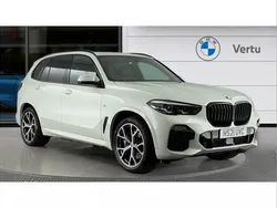 White Used 2021 BMW X5 M Sport SUV | £44,756 (Fair price)