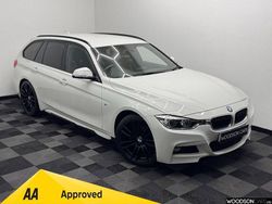 White Used 2017 BMW 320 M Sport Estate | £13,450 (Fair price)