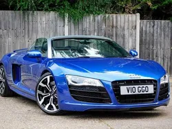 Blue Used 2010 Audi R8 Spyder Premium Cabriolet | £52,495