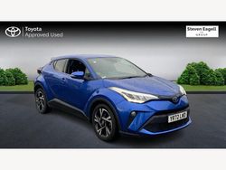 Blue Used 2022 Toyota C-HR Design SUV | £17,791 (A bit pricey)