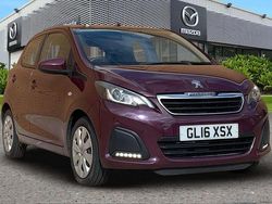 Mauve/purple Used 2016 Peugeot 108 Active Hatchback | £4,980 (Fair price)