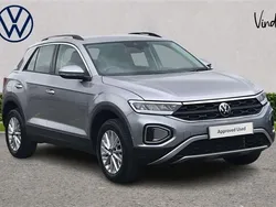 Silver Used 2024 VW T-Roc Life SUV | £25,186 (Fair price)