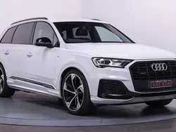White Used 2022 Audi Q7 Black Edition SUV | £40,800 (Good price)