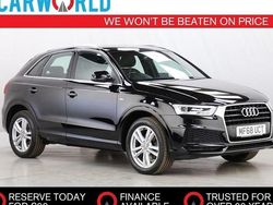 Black Used 2018 Audi Q3 S-Line SUV | £15,676 (Good price)