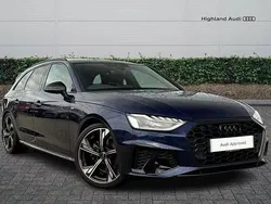 Blue Used 2024 Audi A4 Black Edition Estate | £35,985