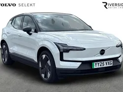 White New 2025 Volvo EX30 Plus SUV | £30,490 (Good price)