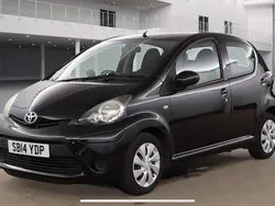 Black Used 2014 Toyota Aygo Hatchback | £6,250 (Good price)
