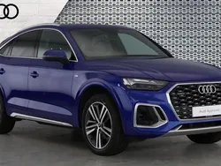 Blue Used 2022 Audi Q5 S-Line SUV | £34,377 (A bit pricey)