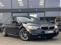 Black Used 2017 BMW 520 M Sport Sedan | £13,950 (Fair price)