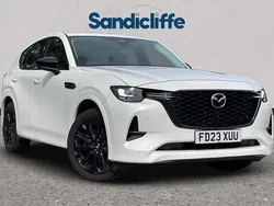 Premium metallic rhodium white Used 2022 Mazda CX-60 Homura-Line SUV | £27,930 (Fair price)