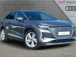 Grey Used 2023 Audi Q4 Sportback e-tron S-Line SUV | £31,294
