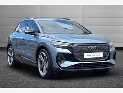 Blue Used 2025 Audi Q4 e-tron Black Edition SUV | £37,950 (Fair price)