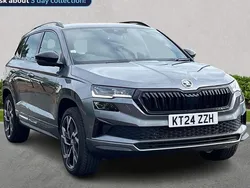 Grey Used 2024 Skoda Karoq SportLine SUV | £30,179 (Fair price)