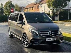Grey Used 2018 Mercedes V250 AMG line MPV | £20,000 (A bit pricey)