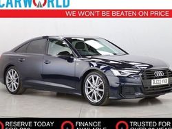 Blue Used 2022 Audi A6 Black Edition Sedan | £30,840