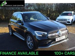 Black Used 2020 Mercedes GLC300 AMG line SUV | £23,995 (Fair price)