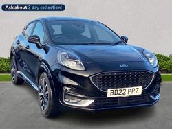 Black Used 2022 Ford Puma ST-Line Hatchback | £15,999 (Fair price)