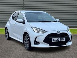 White Used 2022 Toyota Yaris Hatchback | £20,495 (A bit pricey)