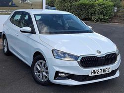 Moon white metallic Used 2023 Skoda Fabia Comfort Hatchback | £13,995 (Fair price)