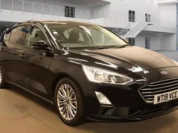 Black Used 2019 Ford Focus Titanium X Hatchback | £12,799 (Fair price)