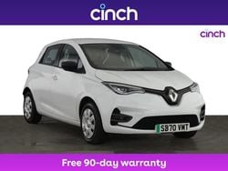 White Used 2020 Renault Zoe Play Hatchback | £8,699 (Fair price)