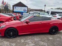 Red Used 2013 Mercedes E400 AMG Cabriolet | £9,495