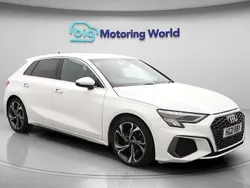 White Used 2021 Audi A3 Sportback S-Line Hatchback | £19,300 (Fair price)
