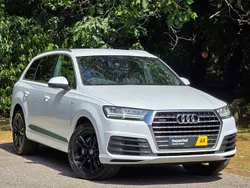 White Used 2016 Audi Q7 S-Line SUV | £18,750 (Fair price)