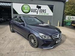 Blue Used 2013 Mercedes E350 AMG Sedan | £3,950 (Good price)
