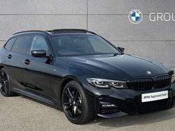 Black Used 2021 BMW 320 M Sport Estate | £28,495 (Expensive)