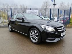 Black Used 2015 Mercedes C250 Sedan | £5,995 (Expensive)
