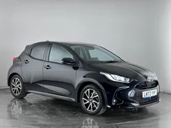 Black Used 2022 Toyota Yaris Hybrid Design Hatchback | £16,750 (Good price)