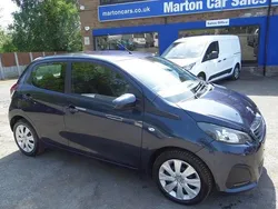 Blue Used 2017 Peugeot 108 Active Hatchback | £4,250 (Good price)
