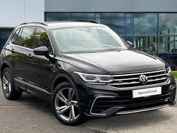 Deep black Used 2024 VW Tiguan R-line Edition SUV | £28,311 (Good price)