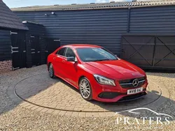 Red Used 2018 Mercedes CLA180 AMG line Sedan | £11,500 (Good price)