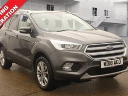 Grey Used 2018 Ford Kuga Titanium SUV | £10,594 (Fair price)