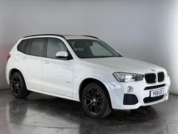 White Used 2016 BMW X3 M Sport SUV | £18,300 (A bit pricey)