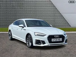 White Used 2020 Audi A5 S-Line Coupe | £23,999 (Fair price)