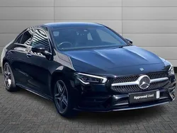 Cosmos black Used 2022 Mercedes CLA220 AMG Line Premium Plus Sedan | £29,550 (Fair price)